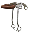 Showman Showman Chrome Plated Braided Hackamore
