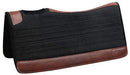 Showman Showman Contoured Felt Pad With Basket Weave Tooled Wear Leathers