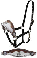 Showman Showman Crystal Rhinestone Crossed Guns Bronc Halter