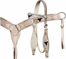 Showman Showman Cut Out Steer Head Headstall Set