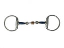 Showman Showman Eggbutt Style Bit with 3" Ring Cheeks