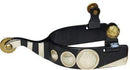 Showman Showman Engraved Conchos And Silver Bar Accent Spurs
