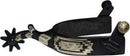Showman Showman Engraved Silver Navajo Accented Spurs