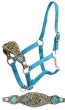 Showman Showman Filigree Print Inlay Bronc Halter