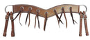 Showman Showman Hair-On Cowhide Tripping Collar