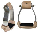 Showman Showman Large Aluminum Sure Grip Stirrups