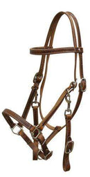 Showman Showman Leather Halter Bridle Combo