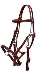 Showman Showman Leather Halter Bridle Combo