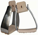 Showman Showman Light Weight Angled Aluminum Roper Stirrups