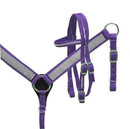 Showman Showman Mini/Small Pony Nylon Headstall Set With Crystals