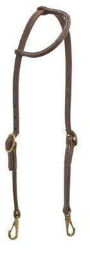 Showman Showman Oiled Harness Leather One Ear Headstall