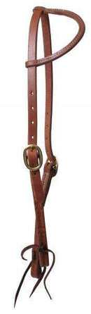 Showman Showman Oiled Harness Leather One Ear Headstall
