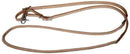 Showman Showman One Piece Leather Braided Middle Roping Rein