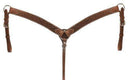 Showman Showman PONY Floral Tooled Breast Collar