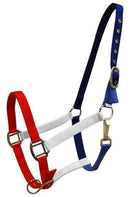 Showman Showman Red, White and Blue Nylon Halter