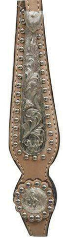 Showman Showman Silver Beaded Headstall