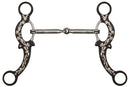 Showman Showman Stainless Steel Broken Snaffle Bit