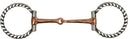 Showman Showman Stainless Steel Engraved Broken Mouth Bit