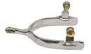 Showman Showman Stainless Steel Horizontal Rowel Spurs