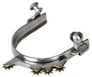 Showman Showman Stainless Steel Humane Rowel Bumper Spurs