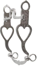 Showman Showman Stainless Steel Open Heart High Port Bit