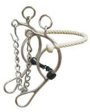 Showman Showman Stainless Steel Rope Nose Gag Bit