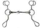Showman Showman Stainless Steel Snaffle Bit