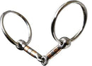 Showman Showman Stainless Steel Snaffle with Copper and Stainless Rollers