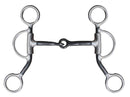 Showman Showman Stainless Steel Swivel Snaffle Bit