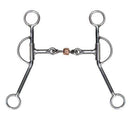 Showman Showman Stainless Steel Training Snaffle Bit