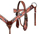 Showman Showman Stars & Strips Headstall Set