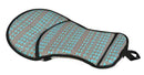 Showman Showman Teal And Brown Navajo Diamond Print Seat Saver