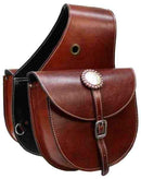 Showman Showman Top Grain Leather Saddle Bag