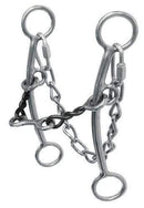 Showman Showman Twisted Sweet Iron Bit With Dog Bone