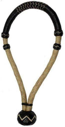 Showman Showman Two Toned Rawhide Braided Show Bosal