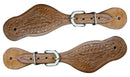 Showman Showman Youth Floral Spur Straps