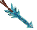 Showman Teal Hand Painted Tie-On Arrow