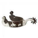Tough-1 Tough-1 Kelly Silver Star Cutting Horse Spur Overlay