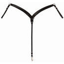 Weaver Weaver Black Leather Contoured Ring-in-Center Breast Collar