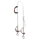 Weaver Weaver Gag Bridle with Twisted Mouth Sliding Bit