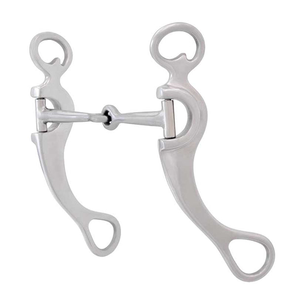Cowboy Tack Cowboy Tack Aluminum Shank Snaffle Bit