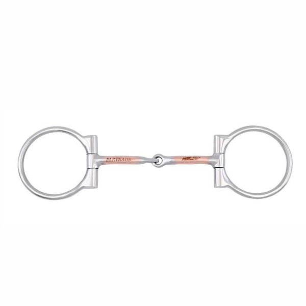 Cowboy Tack Cowboy Tack Copper Western D-Ring Snaffle Bit