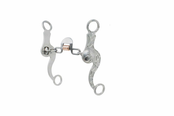 Cowboy Tack Cowboy Tack Spider Loose Ring Chain Spoon Bit