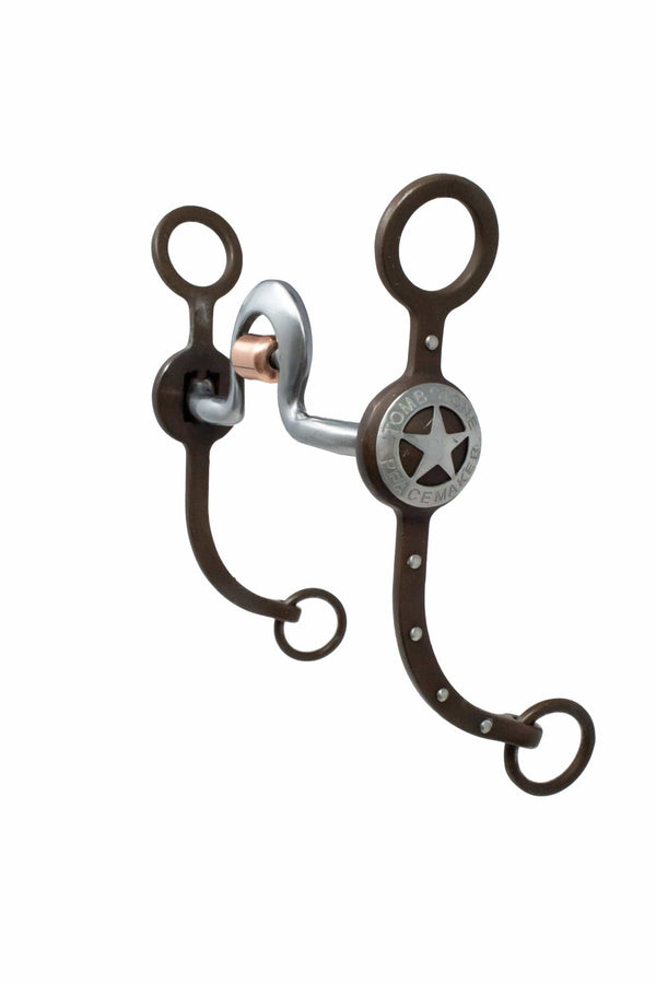 Cowboy Tack Cowboy Tack Tombstone Peacemaker Loose Ring Ported Spoon Bit