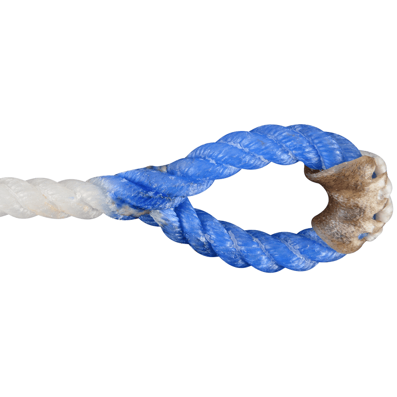 Rattler Rattler Racer Piggin Strings - White Racer/Blue Eye