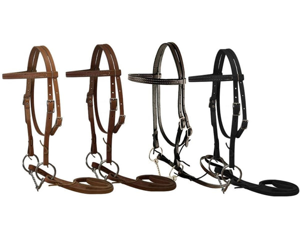Showman Showman Leather Pony Headstall