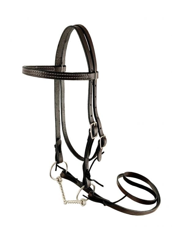 Showman Showman Leather Pony Headstall