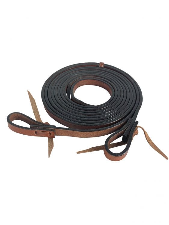 Showman Showman Pony/Youth 6.5' x 1/2" Soft Leather Split Reins