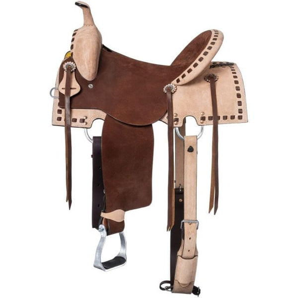 Tough-1 Royal King Boulder Barrel Saddle