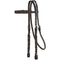 Tough-1 Royal King Braided Leather Browband Headstall